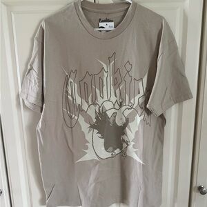 Mont Blanc Beige Graphic Short-Sleeve Tee